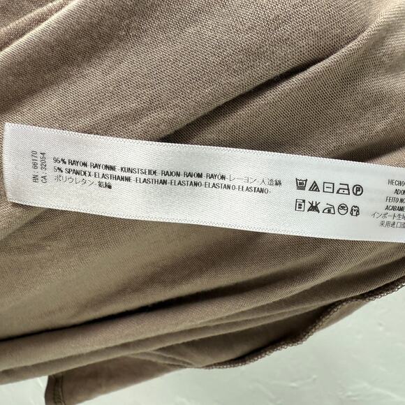 NEW Free people Beach Women's Dress M/L Rayon Tie Boho Maxi Asymmetrical RR11 - Picture 6 of 6